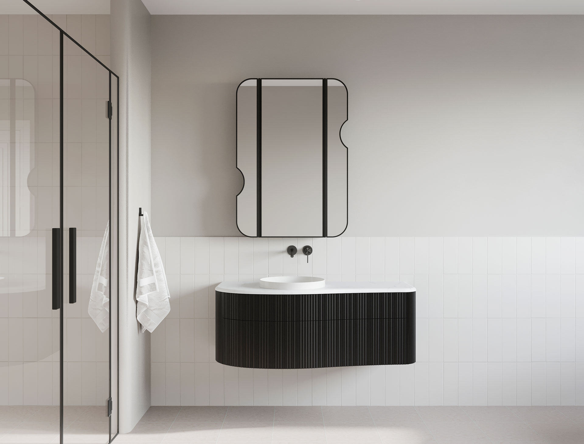 Carrera By Design Moderna Vanity Black Cinder