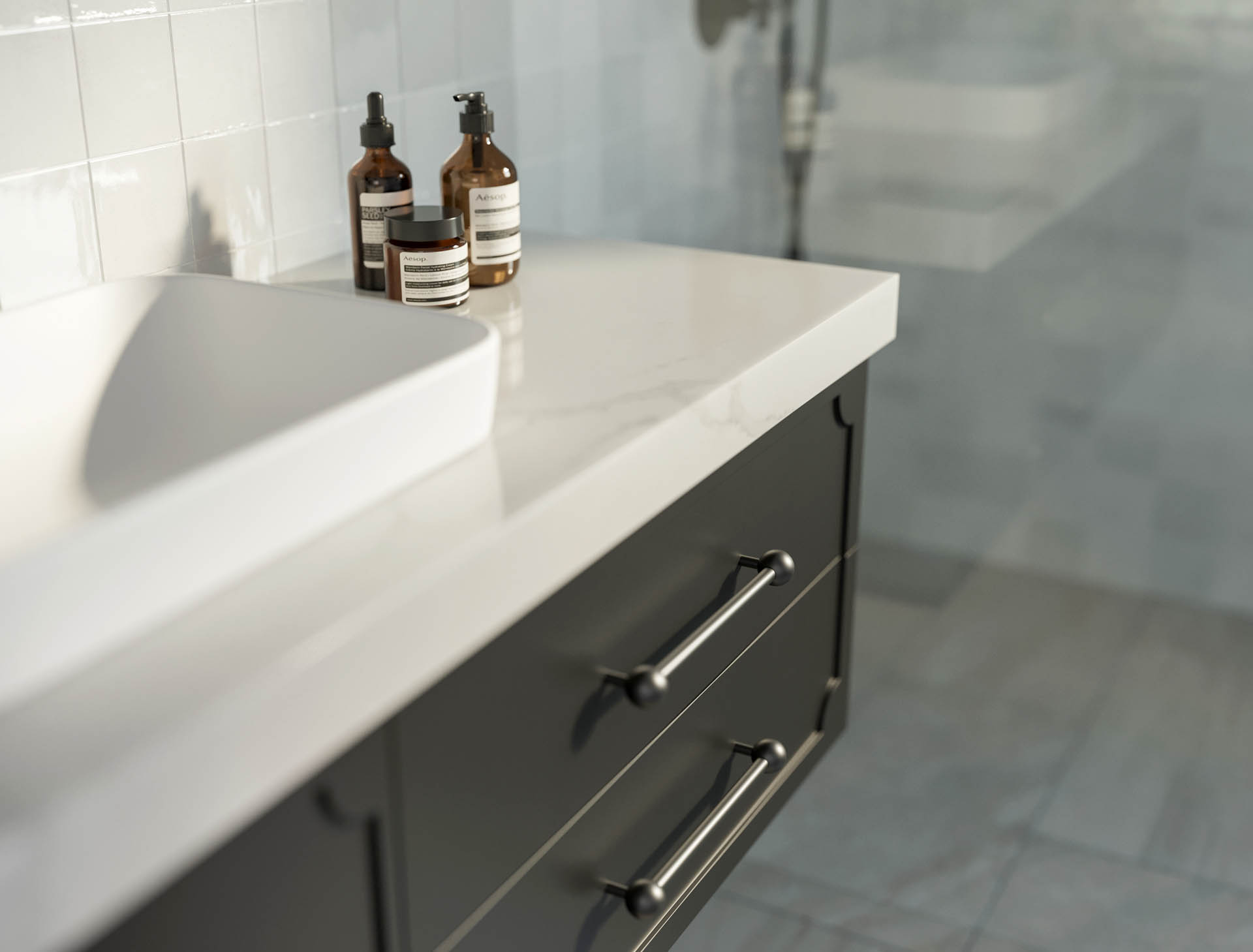 Carrera By Design Serene Black Magic Talostone Calacatta Lux