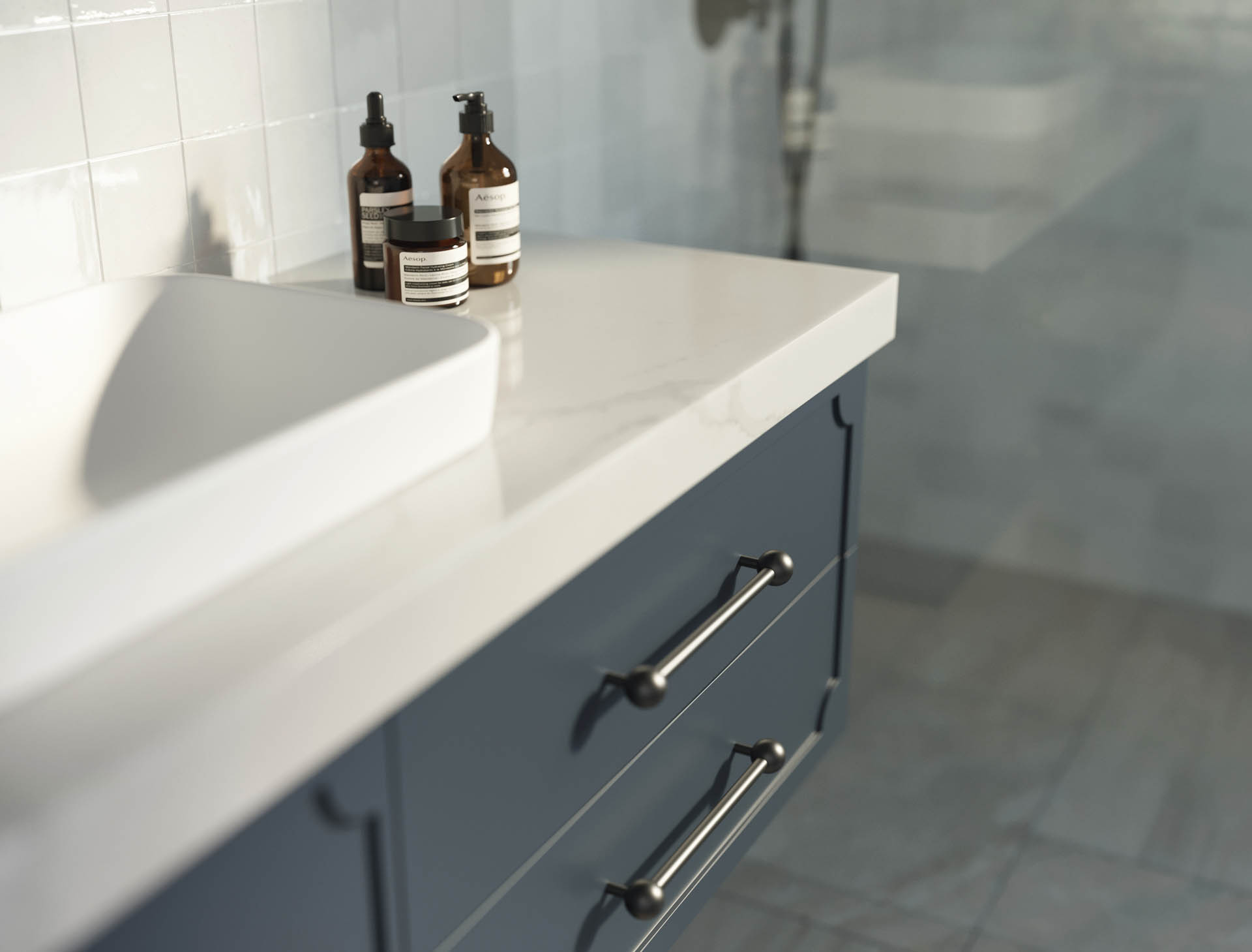 Carrera By Design Serene Obsidien Talostone Calacatta Lux