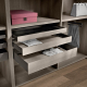 Aluminum 3-Sided Drawer for Wooden Frontal
