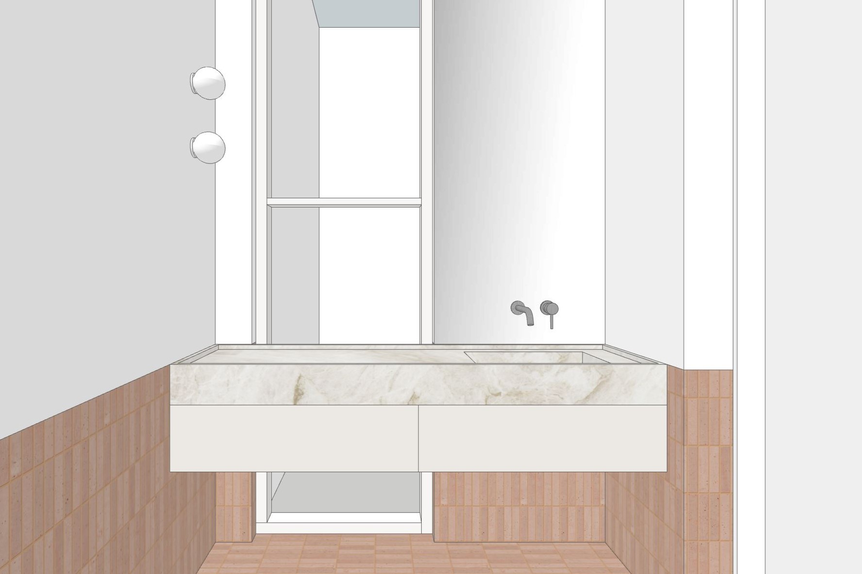 Carrera By Design Powder Room Carrera By Design Powder Room